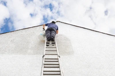 Peinture extérieure à Mittelwihr — façades et ravalement